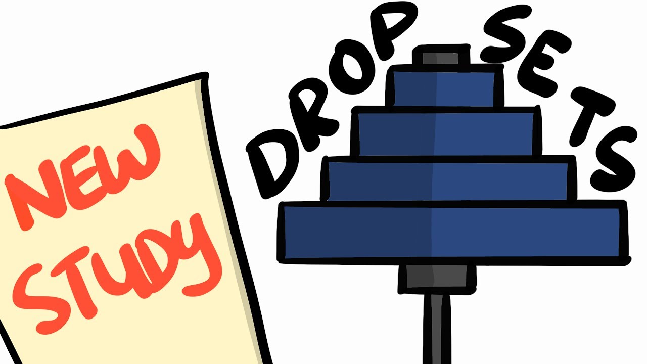 new dropsets study. dropsets zorgen voor meer spiergroei